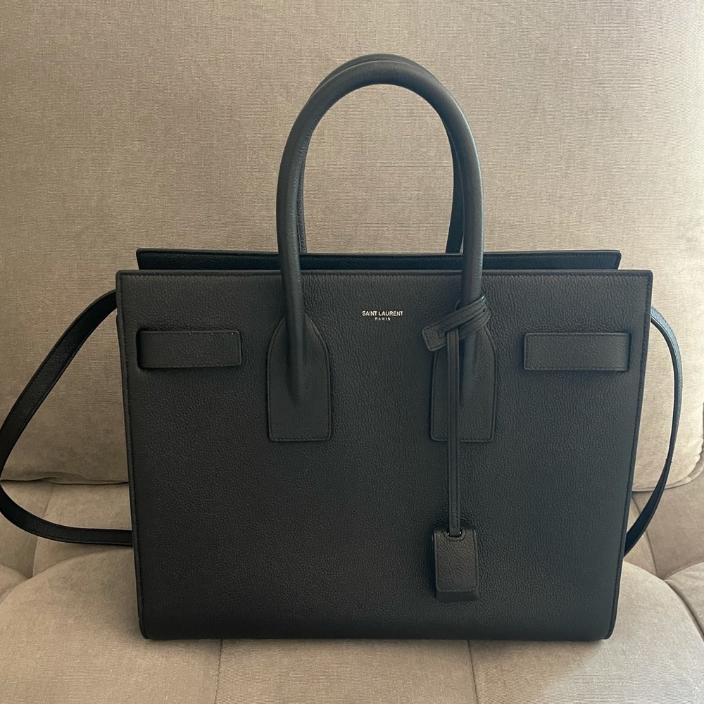Black saint laurent bag!